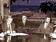 Assinatura do arrendamento da Usina pela Belgo-Mineira em 1995